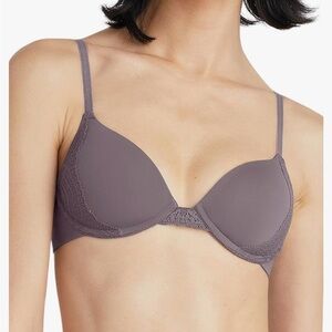 Pepper Lace Lift Up Bra - Purple